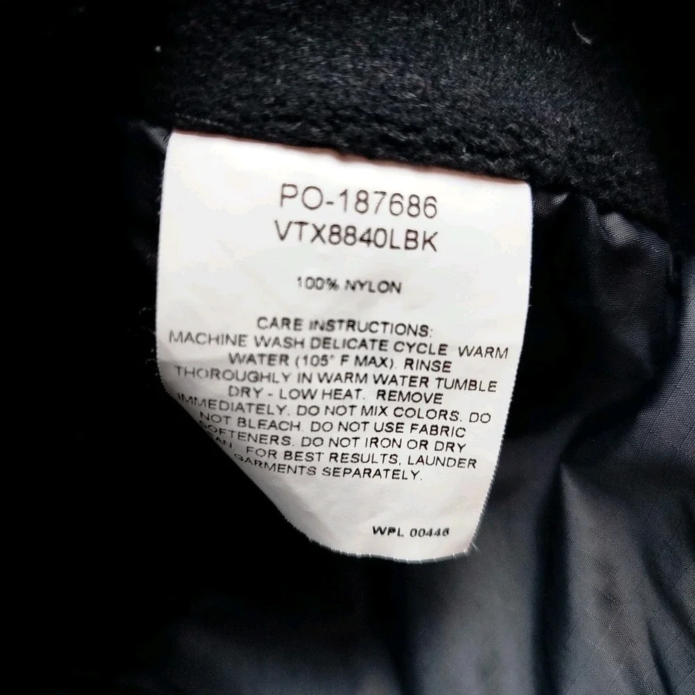 Vertx Integrity Jacket Mens 3XL Black Primaloft Insulated Full Zip F1VTX 8840 BK
